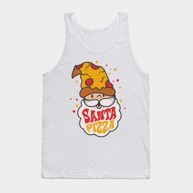 pizza christmas, santa pizza Tank Top by dadan_pm